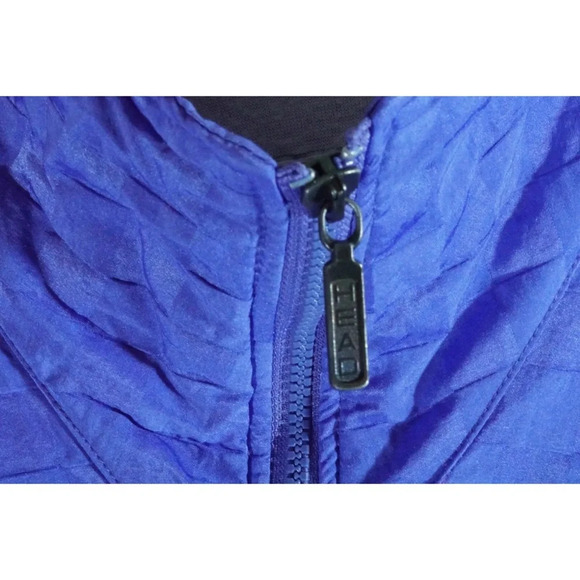 Sweatsuit Head 2 Piece Purple Zip leg Size L - Picture 4 of 8